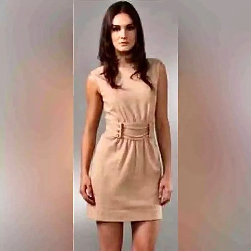 Milly Phoebe triple chain ponte dress